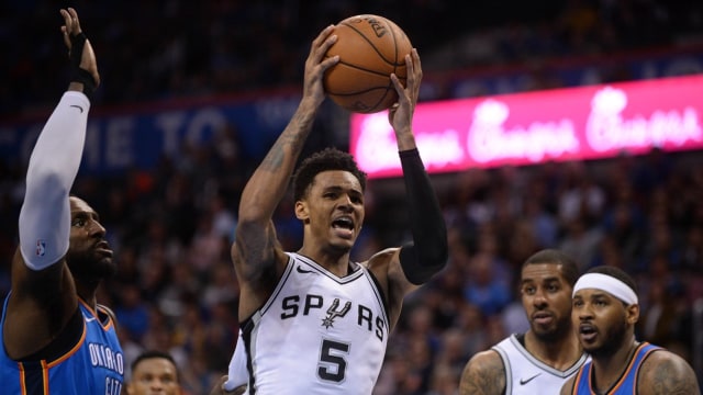 Guard Spurs, Dejounte Murray. (Foto: USA Today via Reuters/Mark D. Smith)