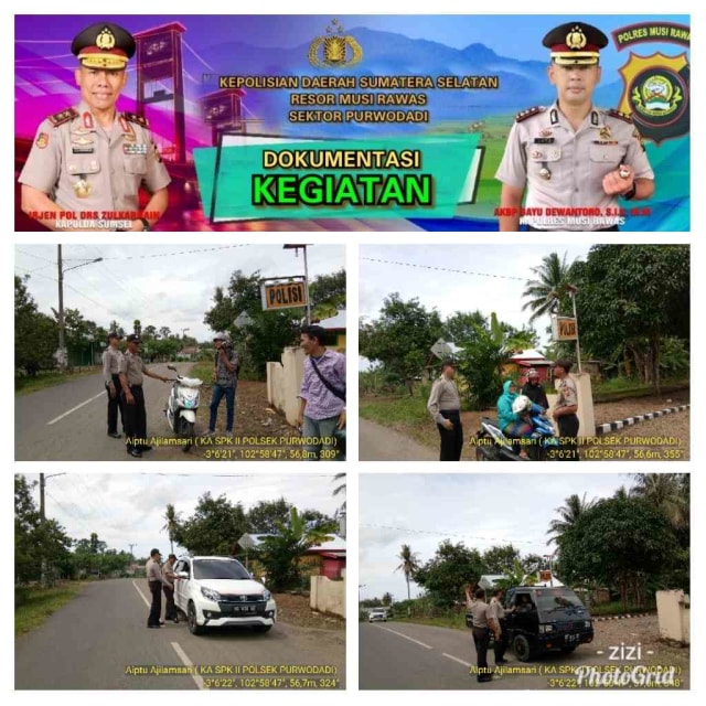 Tidak Gunakan Helm, Ditegur Secara Humanis