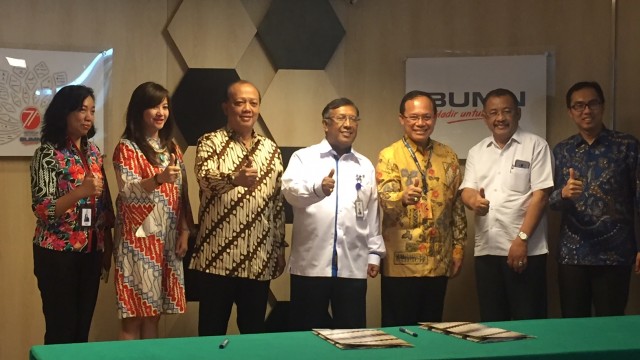 Penandatanganan antara Sarinah dan PTPN XII (Foto: Siti Maghfirah/kumparan)