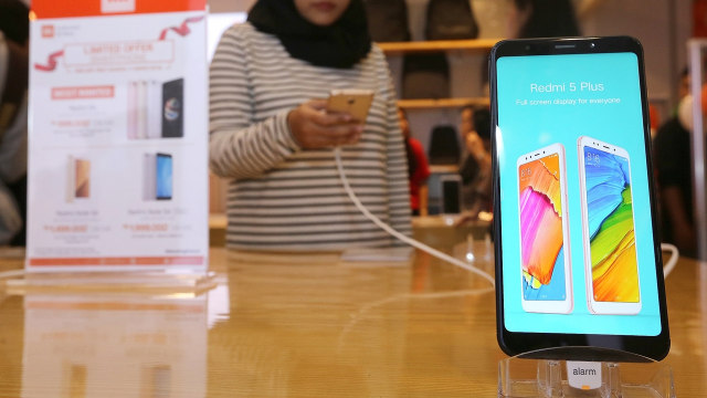 Ponsel Xiaomi Redmi 5 Plus. (Foto: Xiaomi)