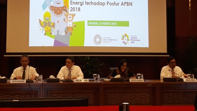 Konpers APBN Hingga Februari 2018 (Foto: Nicha Muslimawati/kumparan)