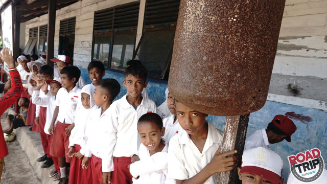 Road Trip "All New Vixion-R Peduli Salura" (Foto: Helmi Afandi/kumparan)