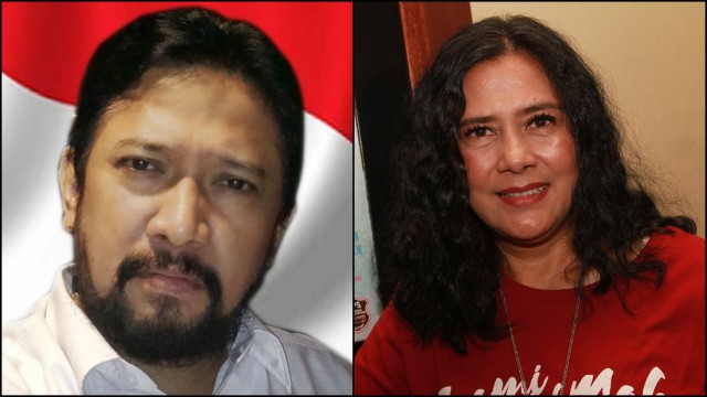 Jamal Mirdad dan Lydia Kandou (Foto: Wikipedia, Munady widjaja)