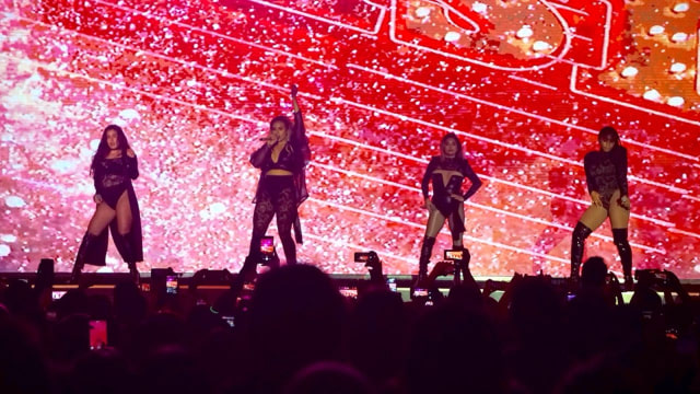 Konser Fifth Harmony di Jakarta. (Foto: Fanny Kusumawardhani/kumparan)