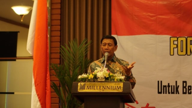 Wiranto di Acara Forum Koordinasi Kemenko Polhukam (Foto: Soejono Saragih/kumparan)