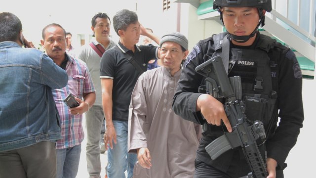Sidang lanjutan Aman Abdurrahman (Foto: Jamal Ramadhan/kumparan)