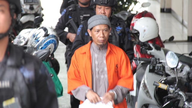 Sidang lanjutan Aman Abdurrahman (Foto: Jamal Ramadhan/kumparan)