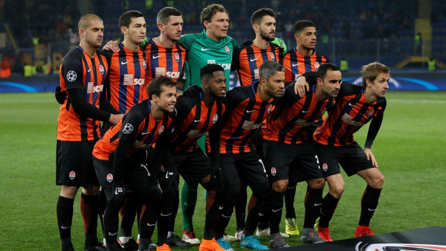 Shakhtar, 'tim Brasil' yang tidak Brasil. (Foto: Reuters/Gleb Garanich)