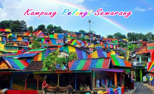 Kampung Pelangi Menjadi Wisata Baru di Tengah Kota Semarang