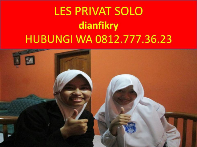 WA 08127773623, dianfikry, Les Private Bahasa Arab di Solo