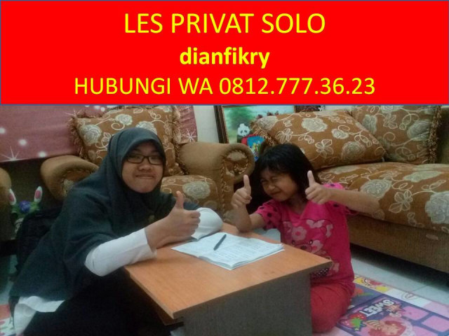 WA 08127773623, dianfikry, Les Private Solo