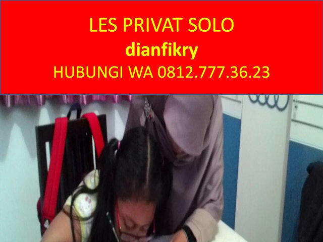 WA08127773623, dianfikry, Les Private Bahasa Inggris di Solo