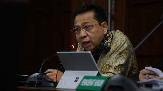 Sidang lanjutan Setya Novanto. (Foto: Irfan Adi Saputra/kumparan)