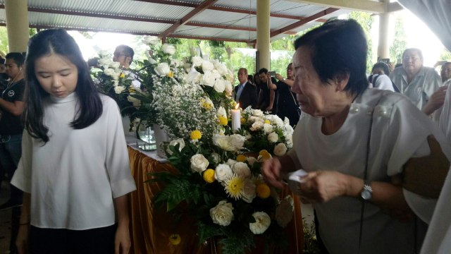 Suasana kremasi jenazah Hari Darmawan (Foto: Dok. Martinus Parera)