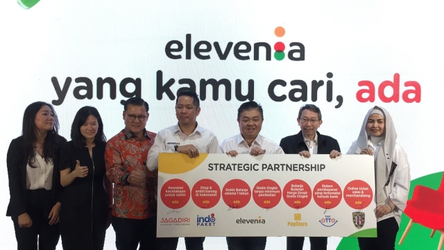 Ulang tahun ke-4 Elevenia. (Foto: Bianda Ludwianto/kumparan)