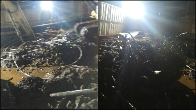 Pipa Gas Cawang Kembali Bocor (Foto: Dok. Damkar Jaktim)