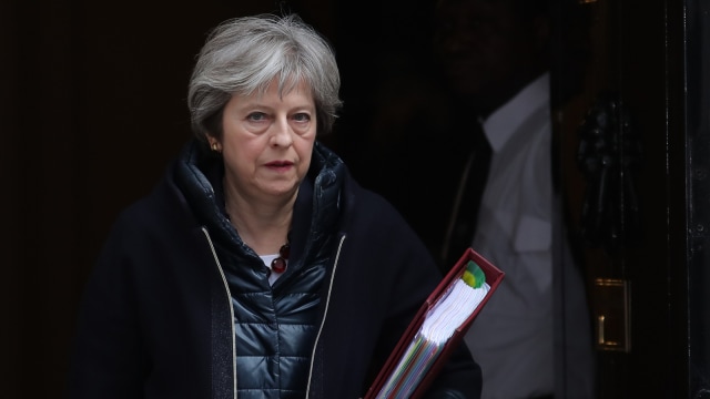 Theresa May (Foto: AFP/Daniel LEAL-OLIVAS)