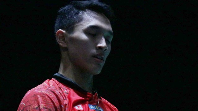 Jonatan Christie, di All England 2018 (Foto: Bergas Agung/kumparan)
