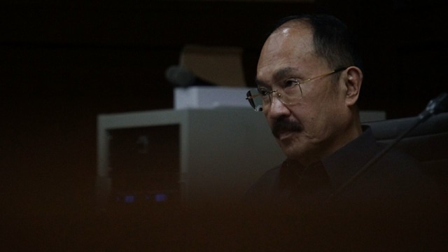 Fredrich Yunadi di pengadilan Tipikor Jakarta Foto: Irfan Adi Saputra/kumparan