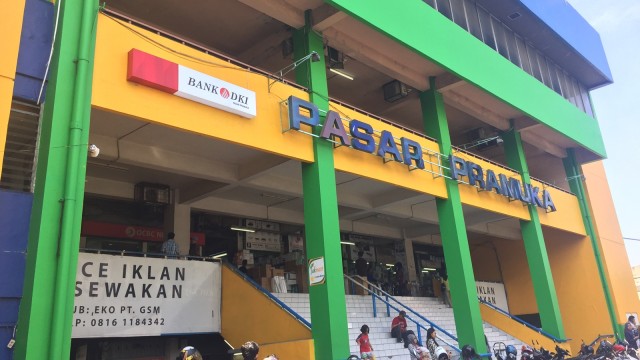 Sentra obat Pasar Pramuka. (Foto: Andreas Ricky Febrian/kumparan)