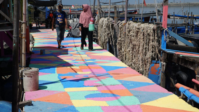 Kampung Pelangi di Utara Jakarta (Foto: Jamal Ramadhan/kumparan)