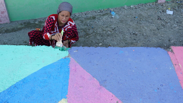 Kampung Pelangi di Utara Jakarta (Foto: Jamal Ramadhan/kumparan)