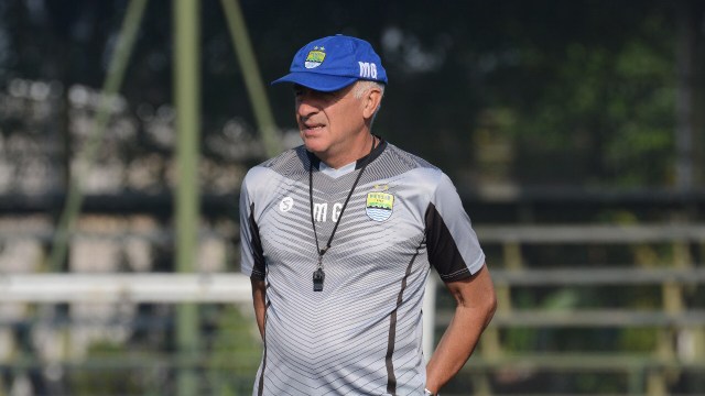 Suasana latihan Persib di Lapangan Progresif (Foto: Dok. Media Persib)