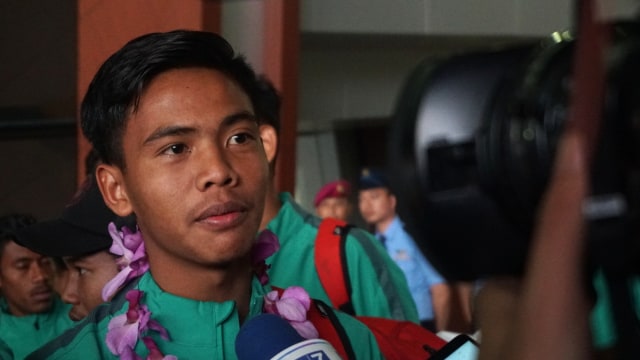 David Maulana, kapten Timnas U-16 2017-2018. Foto: Fanny Kusumawardhani/kumparan