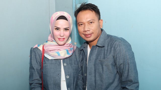 Angel Lelga dan Vicky Prasetyo (Foto: Munady Widjaja)
