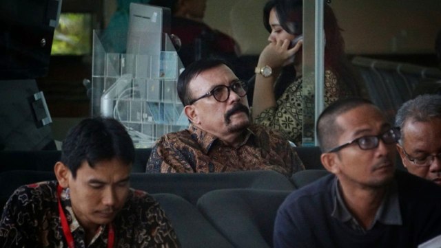 Le Roy Osmany di gedung KPK (Foto: Irfan Adi Saputra/kumparan)