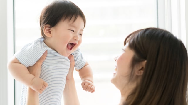 Bayi tersenyum  (Foto: THINKSTOCK)