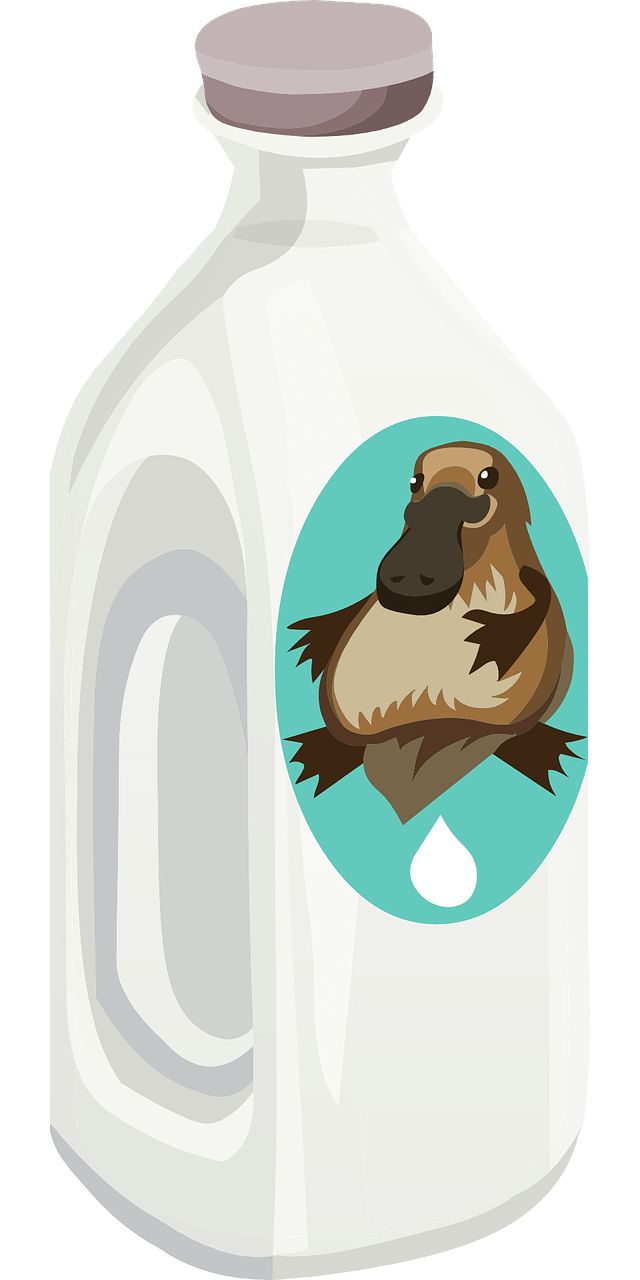 Ilustrasi susu platipus. (Foto: OpenClipart-Vectors via pixabay.)