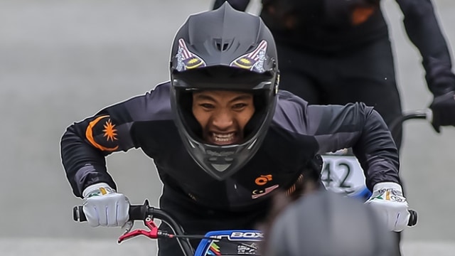 Pebalap sepeda Indonesia, Elga Kharisma. (Foto: Dok. SEA Games 2017)