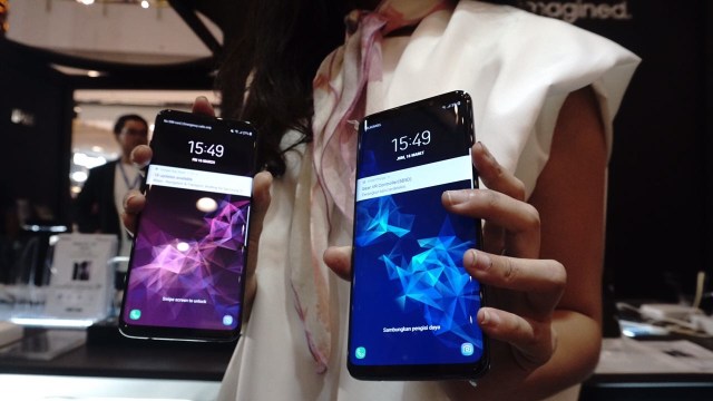 Penjualan perdana Galaxy S9 dan S9+ (Foto: Fitra Andrianto/kumparan)