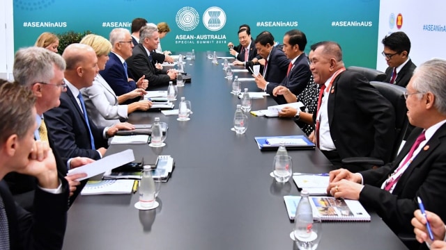 Pertemuan Bilateral Jokowi dan PM Australia (Foto: Biro Pers Setpres)