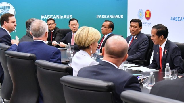 Pertemuan Bilateral Jokowi dan PM Australia (Foto: Biro Pers Setpres)