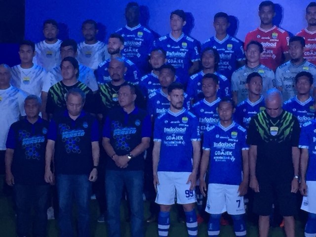 Launching Persib Bandung (Foto: Iqbal Tawakal/kumparan)