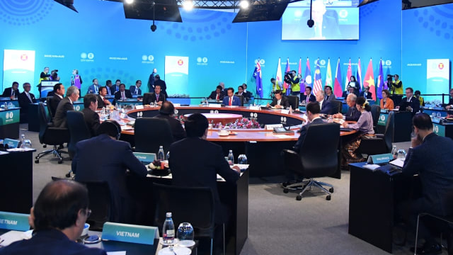 Jokowi di Pleno ASEAN-Australia Summit (Foto: Biro Pers Setpres/Laily Rachev)