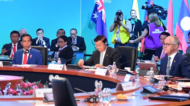 Jokowi di Pleno ASEAN-Australia Summit (Foto: Biro Pers Setpres/Laily Rachev)