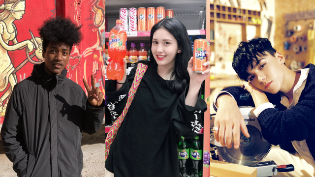 Seleb Korea berdarah campuran. (Foto: Instagram/@h_h_m0519, @somsomi0309, Facebook/@seventeennews)