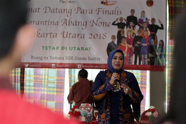 Anna Mariana Beri Pembekalan Sejarah & Budaya Betawi  untuk Finalis Abnon Jakarta Utara