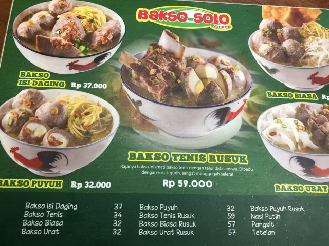 Bakso Solo Samrat: Bakso Dikasih Rusuk atau Rusuk Dikasih Bakso? (1)
