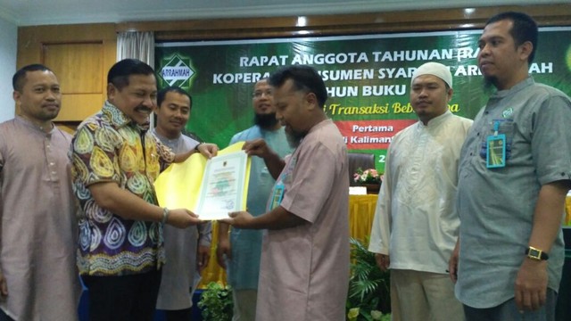 Di Kalsel, Koperasi Berlandaskan Hukum Islam Cetak SHU Rp 500 Juta 