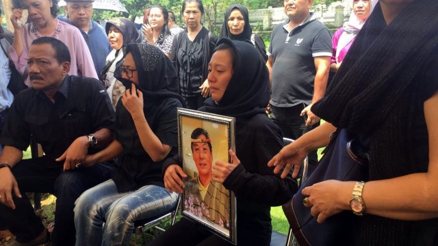 Pemakaman Chef Harada. (Foto: Adinda Githa Murti Sari Dewi/kumparan)