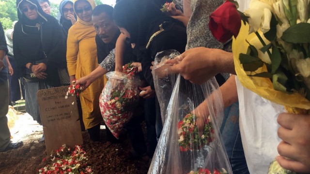 Pemakaman Chef Harada. (Foto: Adinda Githa Murti Sari Dewi/kumparan)