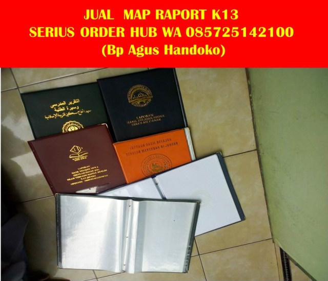 Wa 085725142100, Sampul Raport K13 SD, Sampul Raport SD, Map Raport, Map Raport Jogja (3)