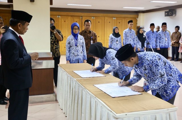 PERKUAT PENGAWASAN INTERNAL, BKKBN LANTIK AUDITOR BARU