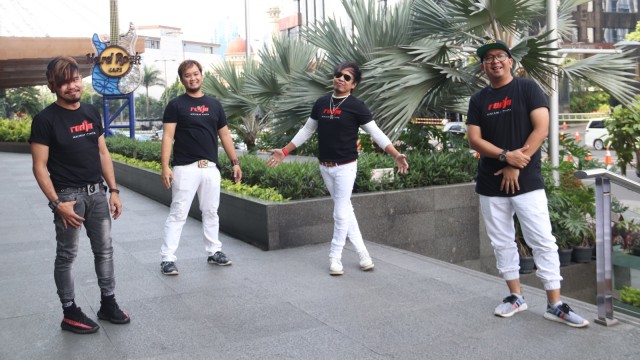 Grup band Radja Foto: Munady WIdjaja