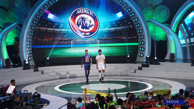Suasana Launching Liga 1. Foto: Jamal Ramadhan/kumparan