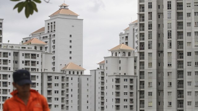 Ilustrasi apartemen (Foto: ANTARA FOTO/ Dhemas Reviyanto)